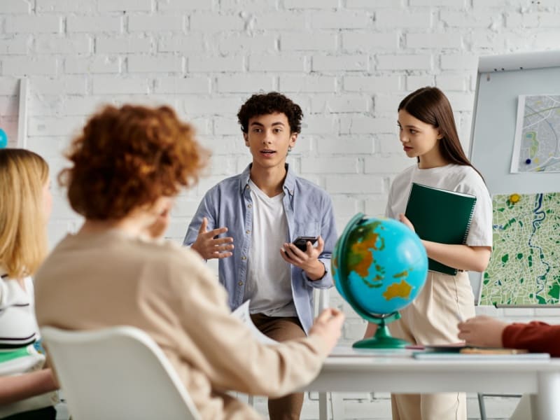 Clases en UVM sobre análisis global en la carrera de Relaciones Internacionales